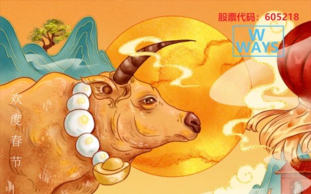 樂(lè)魚(yú)電子股份有限公司恭祝大家：生意興隆，牛年大吉。